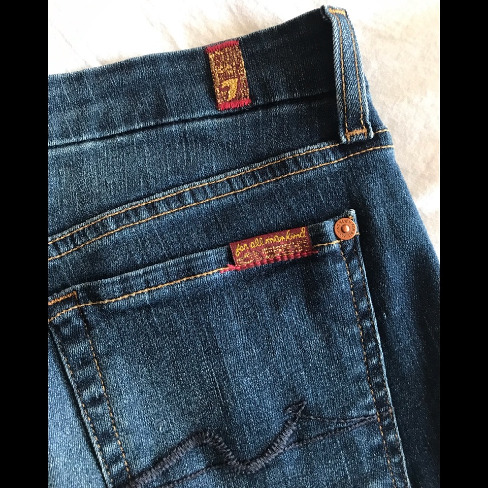 7 For All Mankind Straight Leg Jeans